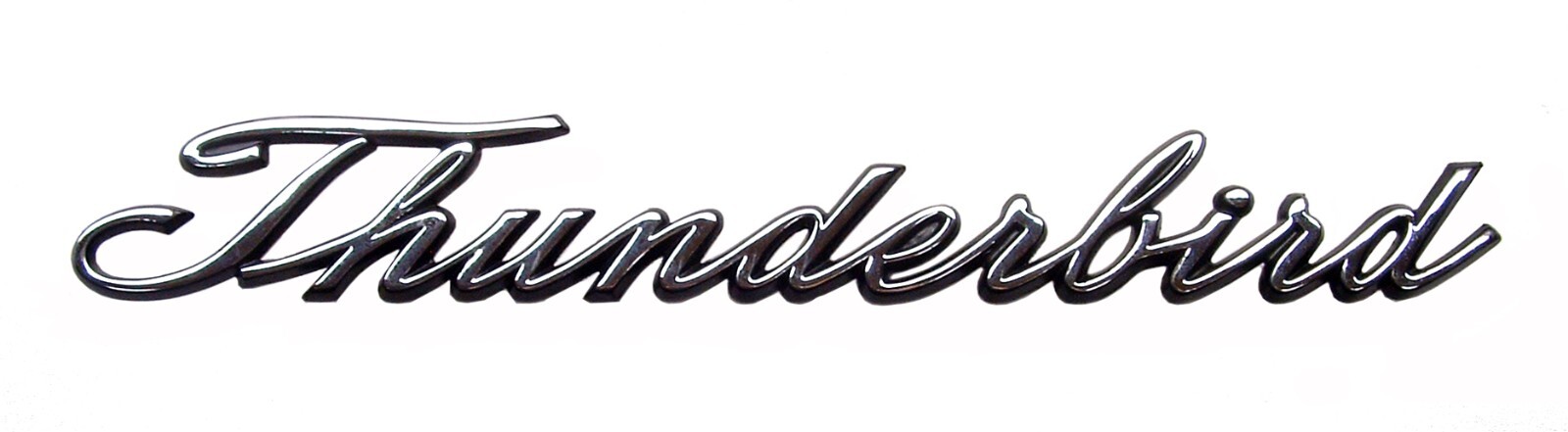 A3-5 Ford Thunderbird chrome script 1965-1967