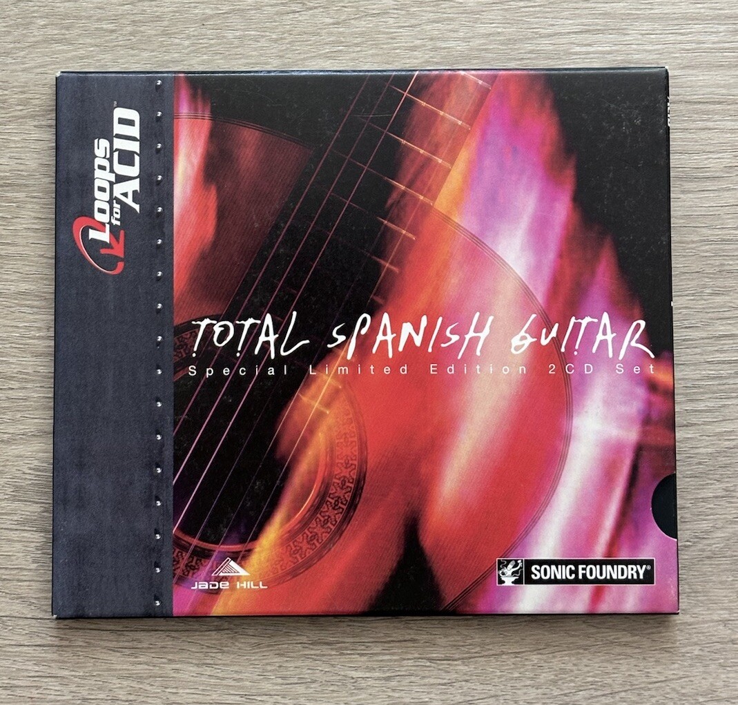 Sonic Foundry Loops for ACID: Total Spanish Guitar Limited Edition 2 CD Set
