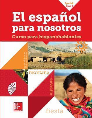 El Español para Nosotros 2014, Level 1, SE (Spanish Edition)