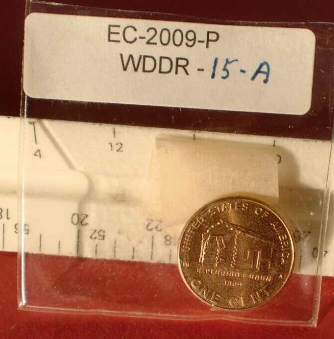 2009P Lincoln WDDR-15-A Early childhood Doubled Die Error Cent