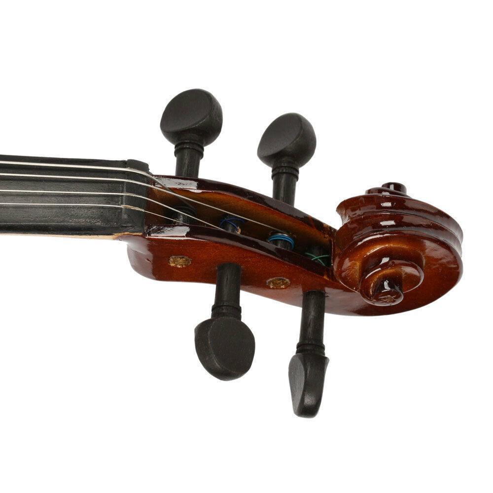 New 6-8 Years Old Children Acoustic Violin 1/4 size Natural + Case+ Bow + Rosin