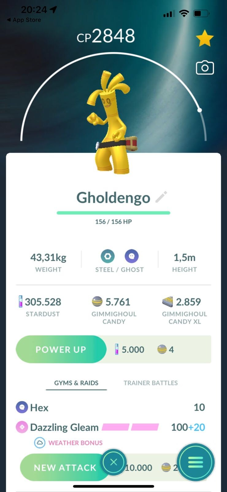Gholdengo | Tr-de 20K StarDust