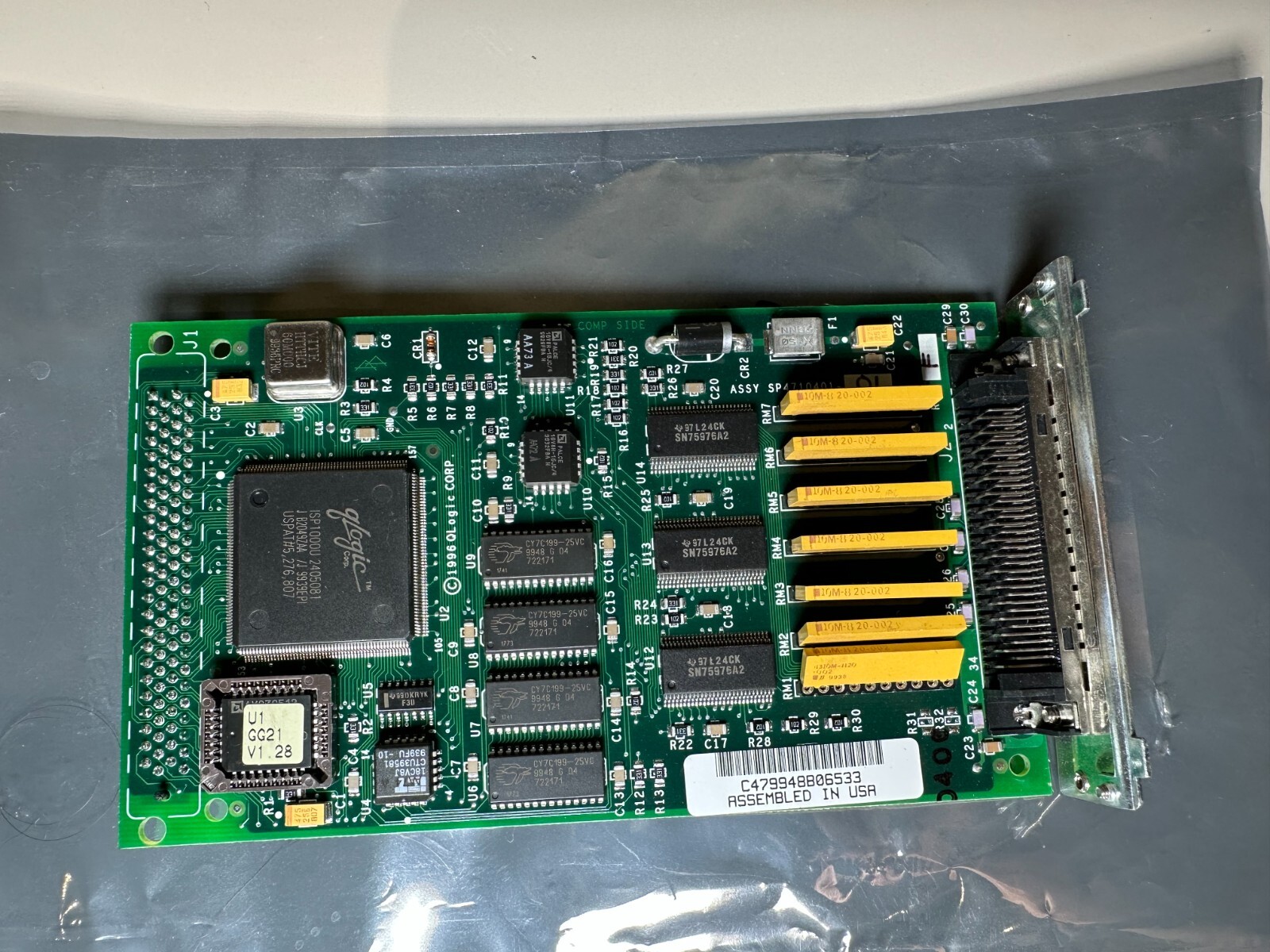 Sun SP4710401-01 Ultra Wide Differential SCSI Controller Card - Untested