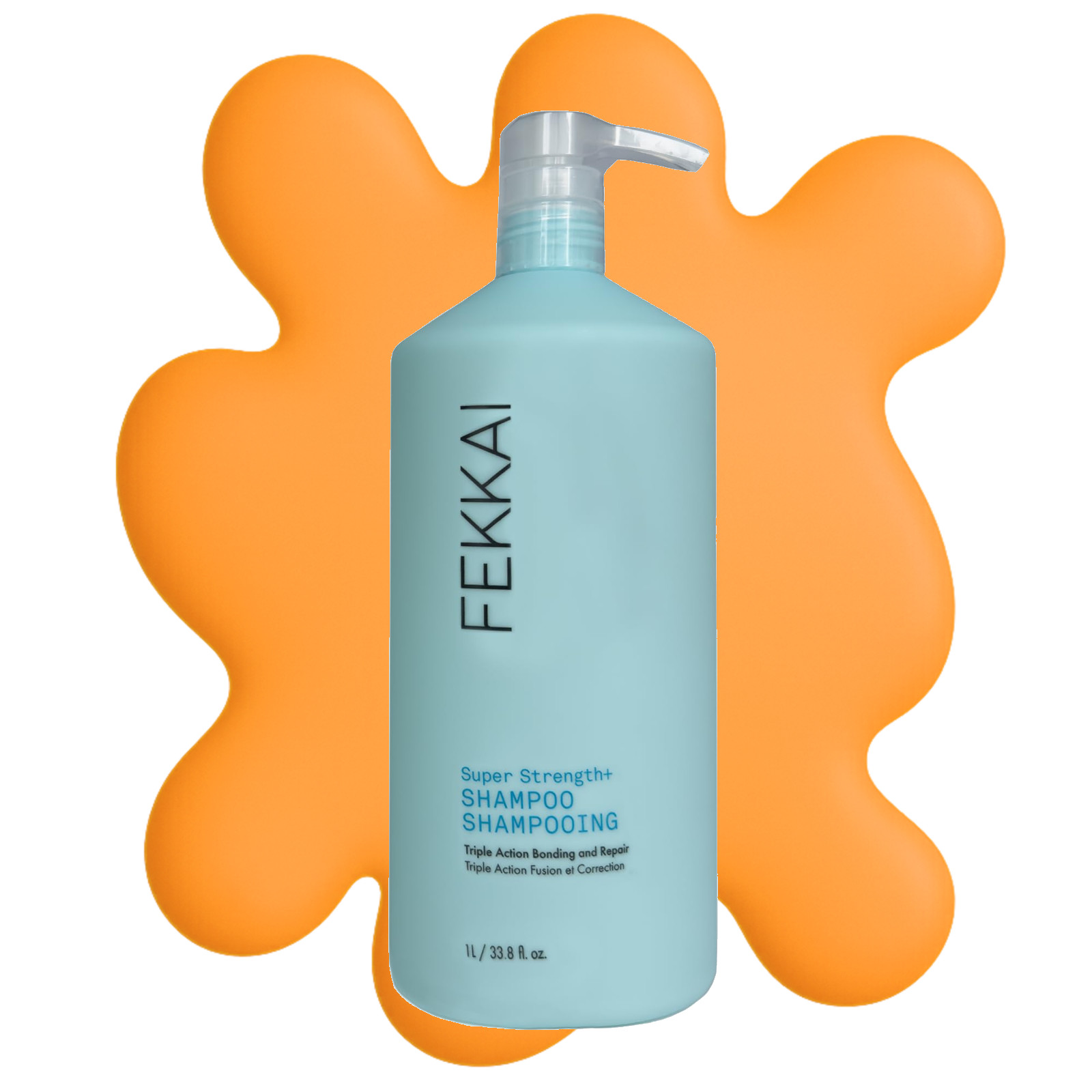 Fekkai Super Strength+ PowerBond Shampoo 33.8 oz Protein Hair Bond Repair Vegan