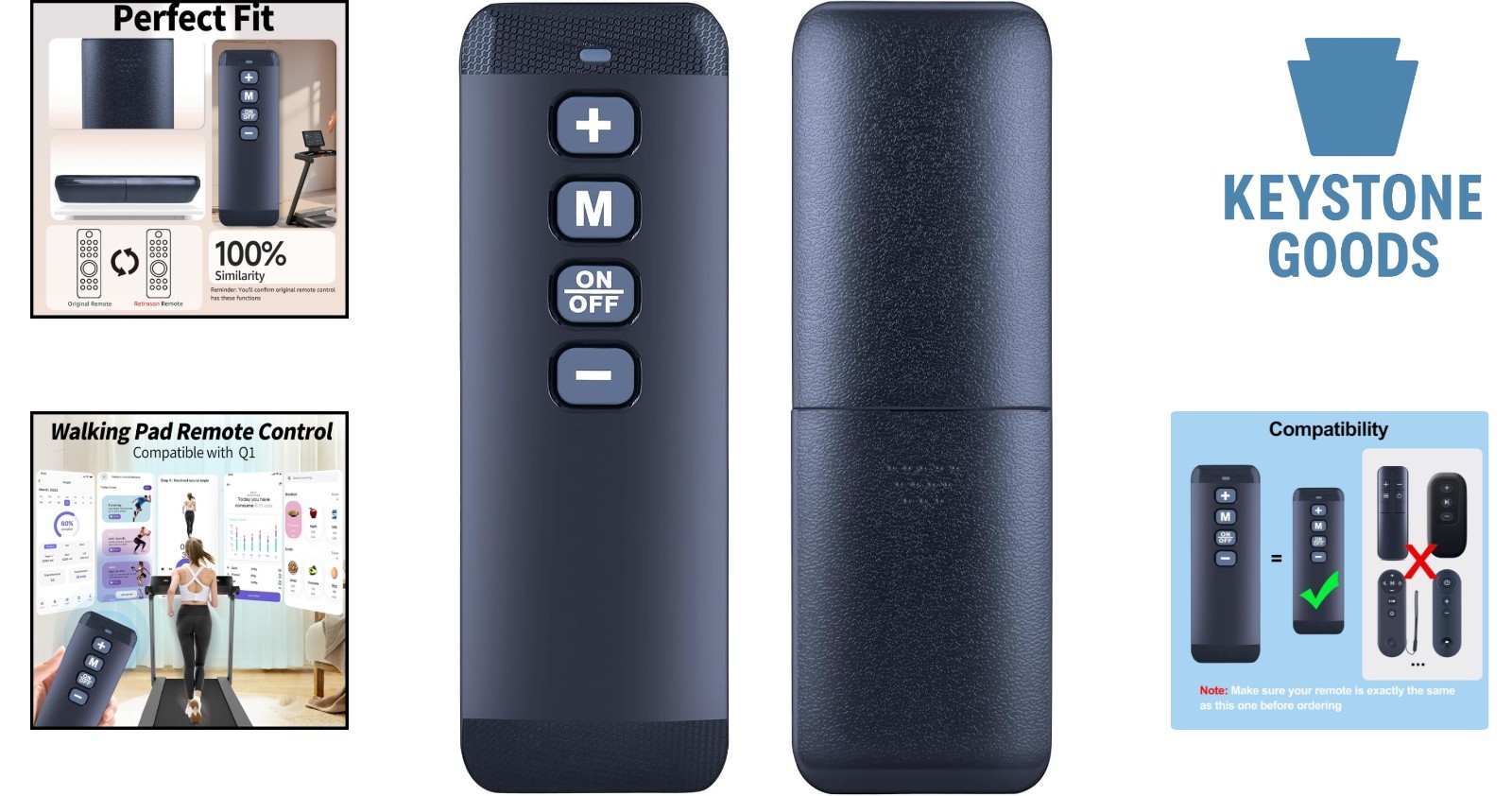 Universal Treadmill Remote Control for HomeFitnessCode Walking Pad
