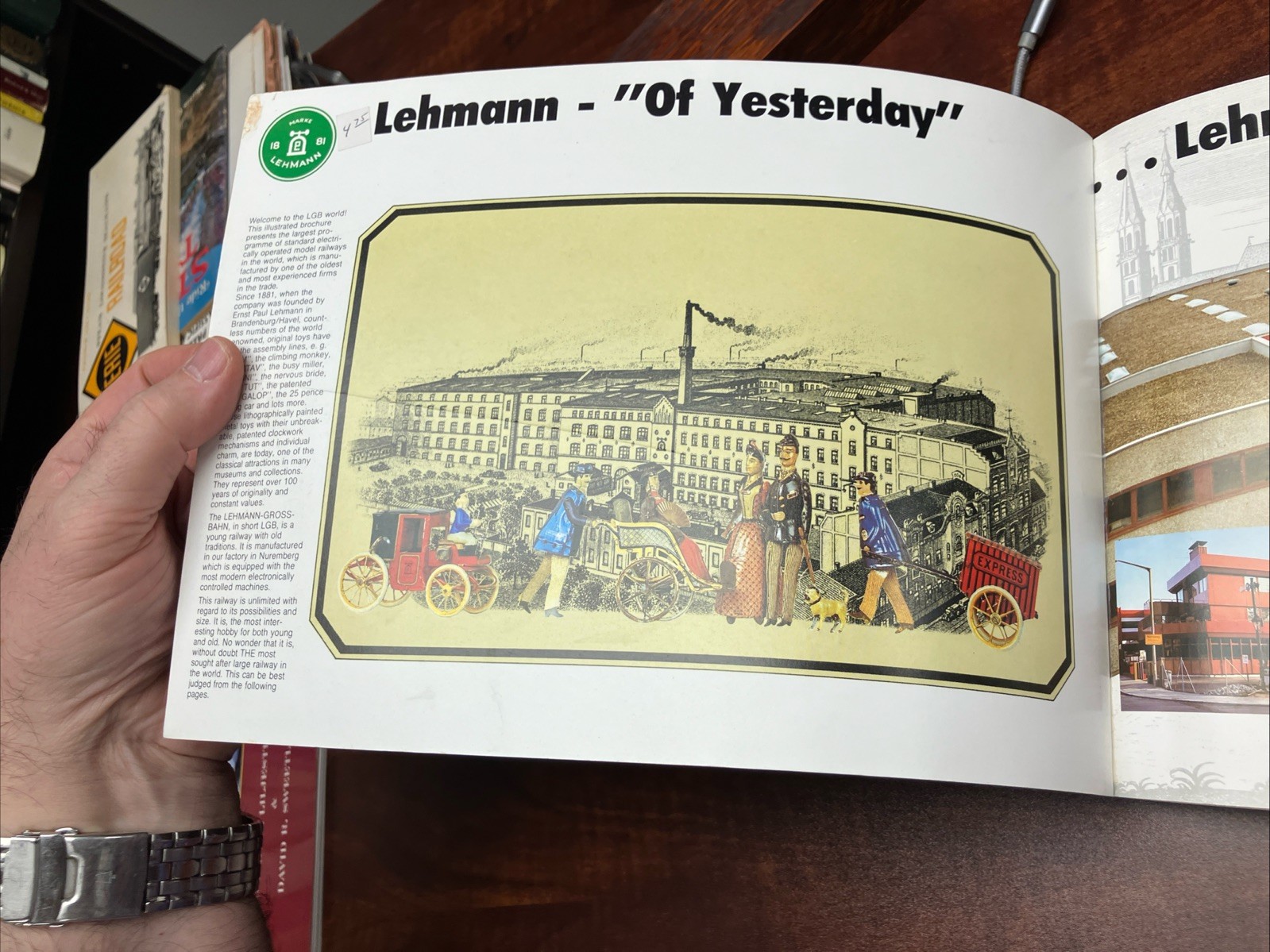 L.G.B. The Big Train Book Catalog Guide Lehman GroB Bahm Nurnberg D 8500
