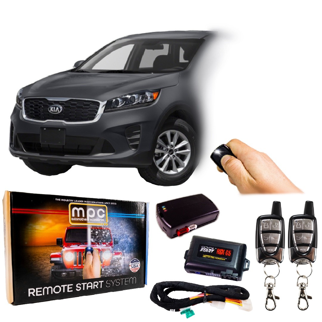 5-Button Extended Range Remote Start Kit For 2016-2020 Kia Sorento