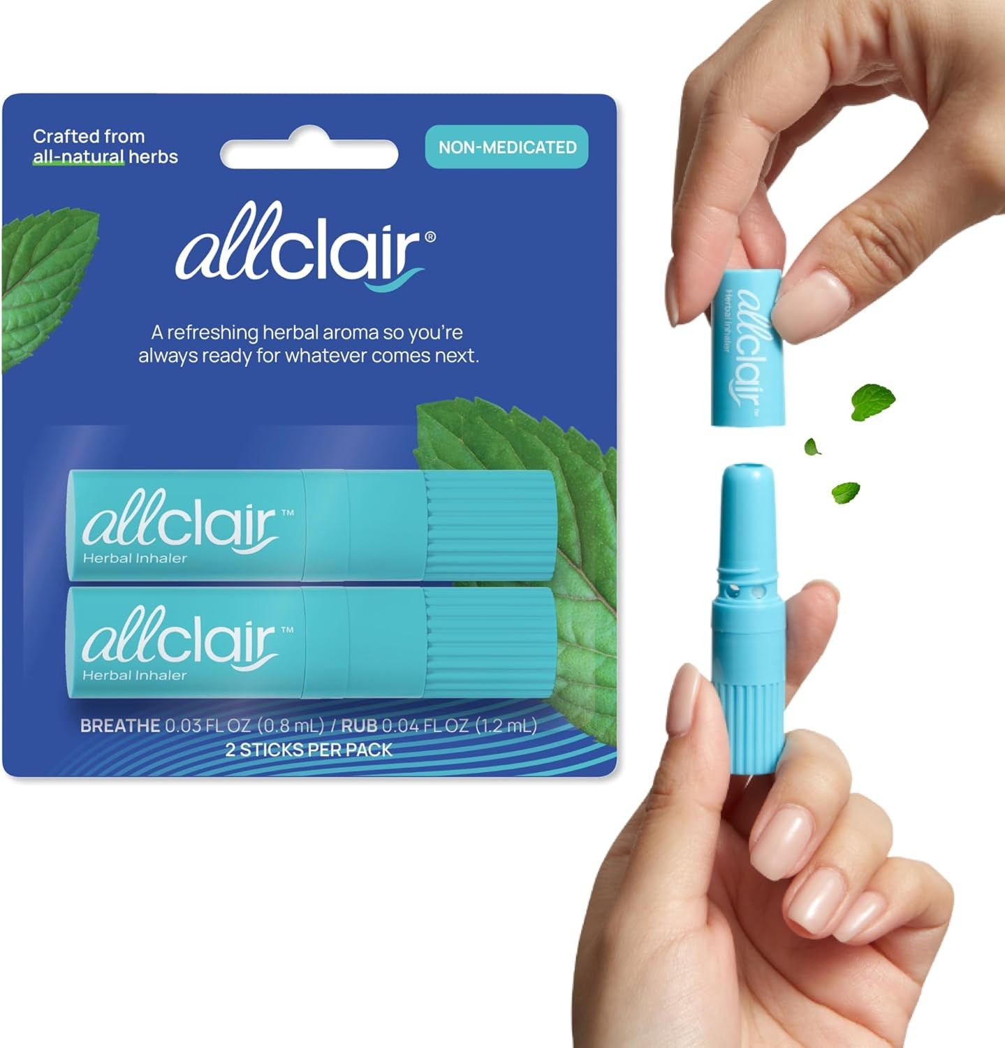 Nausea Relief Inhaler - Take Control of Motion Sickness, Morning Sickness, Medic