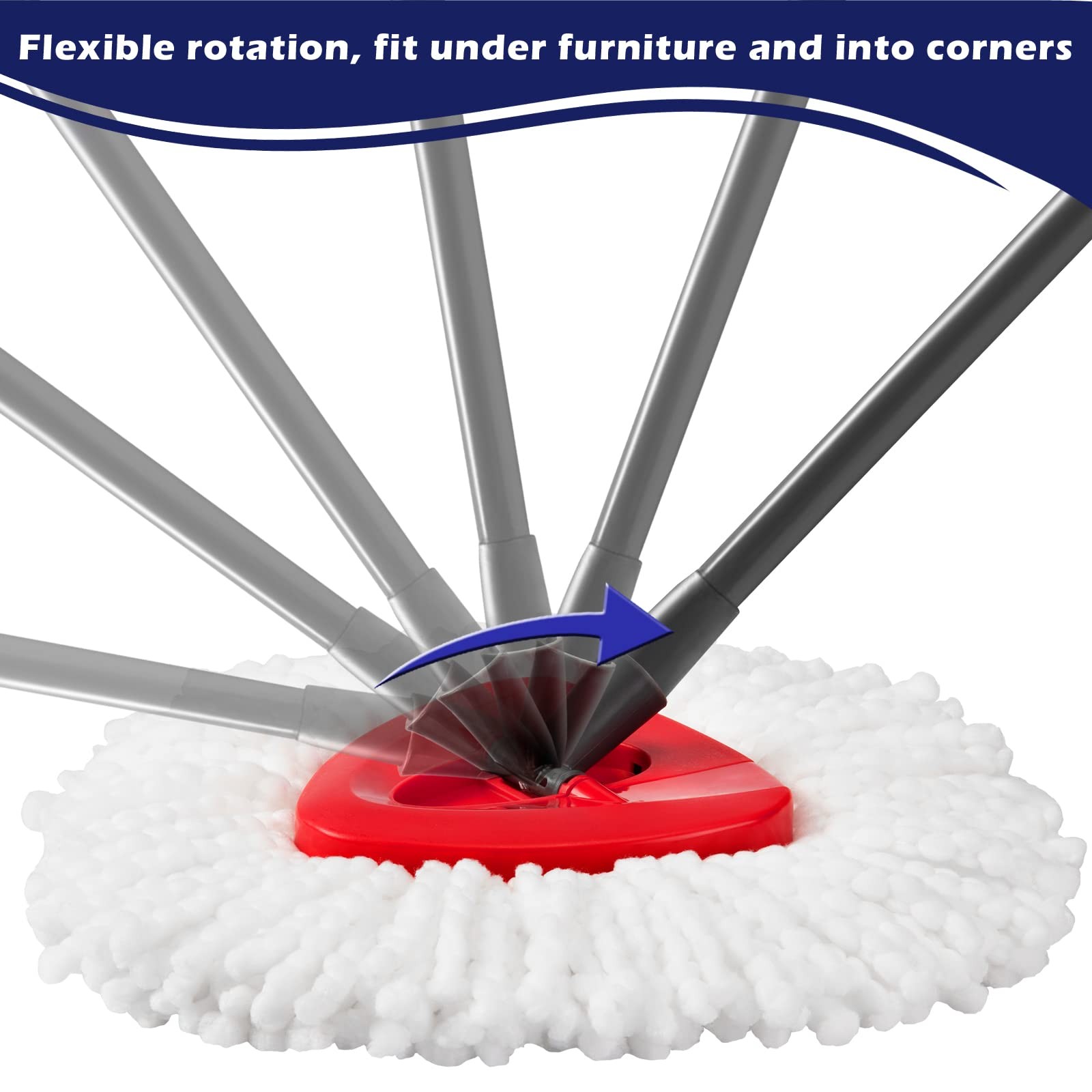 Spin Mop Replacement Base Ocedar EasyWring 1 Tank System Compatible Mop Head