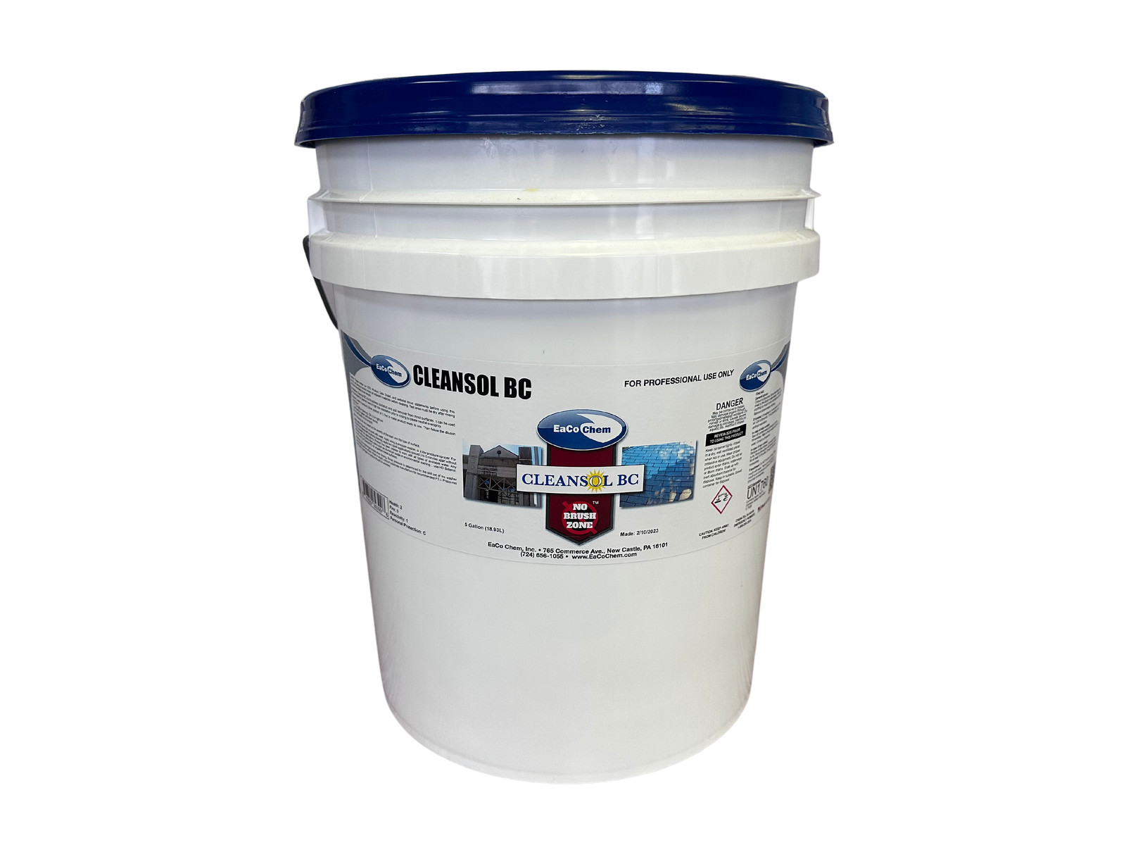 EaCo Chem Cleansol BC - Brushless Oxidation and Soil Remover - 5 Gallon