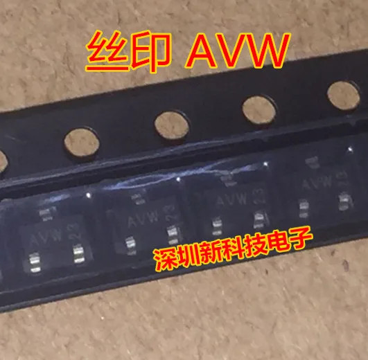 10pcs/lot  mark AVW SOT23-3 car transistor