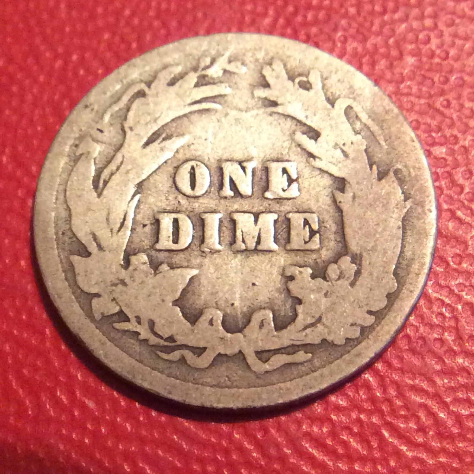 1900 BARBER DIME I-673 FREE SHIPPING