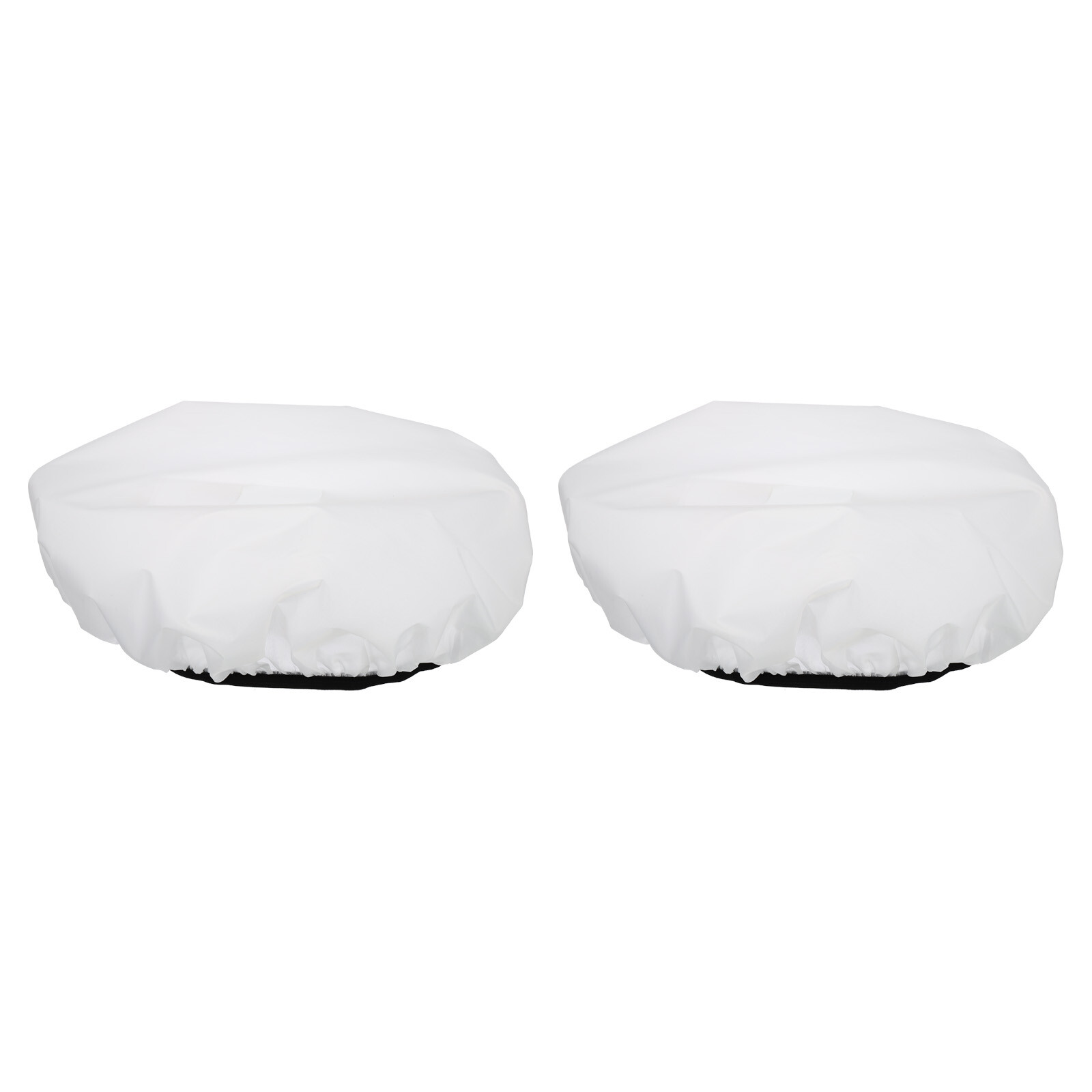 2pcs 17" 42cm Soft Diffuser Lamp Cover Light Strobe Reflector Lamp Sock White