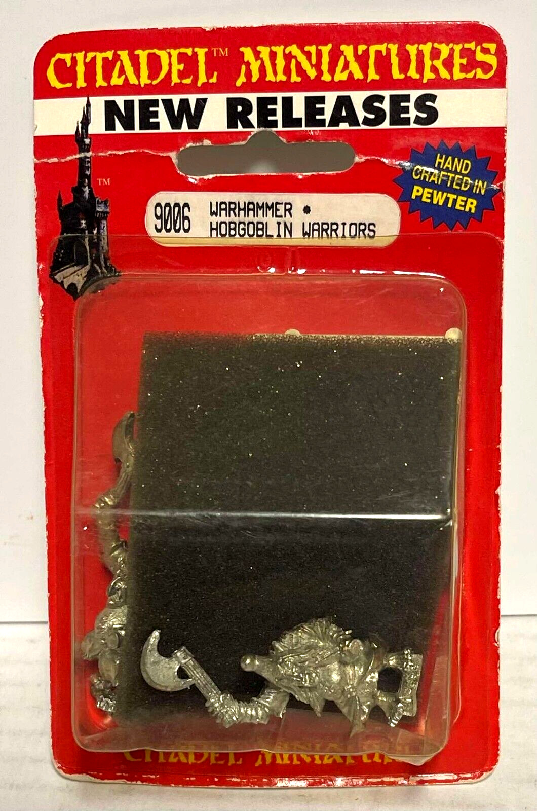 Warhammer Hobgoblin Warriors #9006 Games Workshop Citadel Original Sealed Pewter