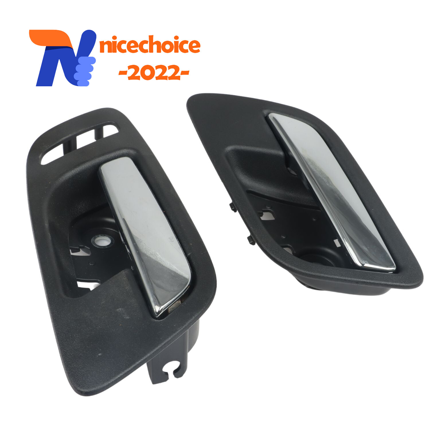 Interior Front Inner Door Handle RH & LH Set for 07-13 Cadillac Escalade EXT/ESV