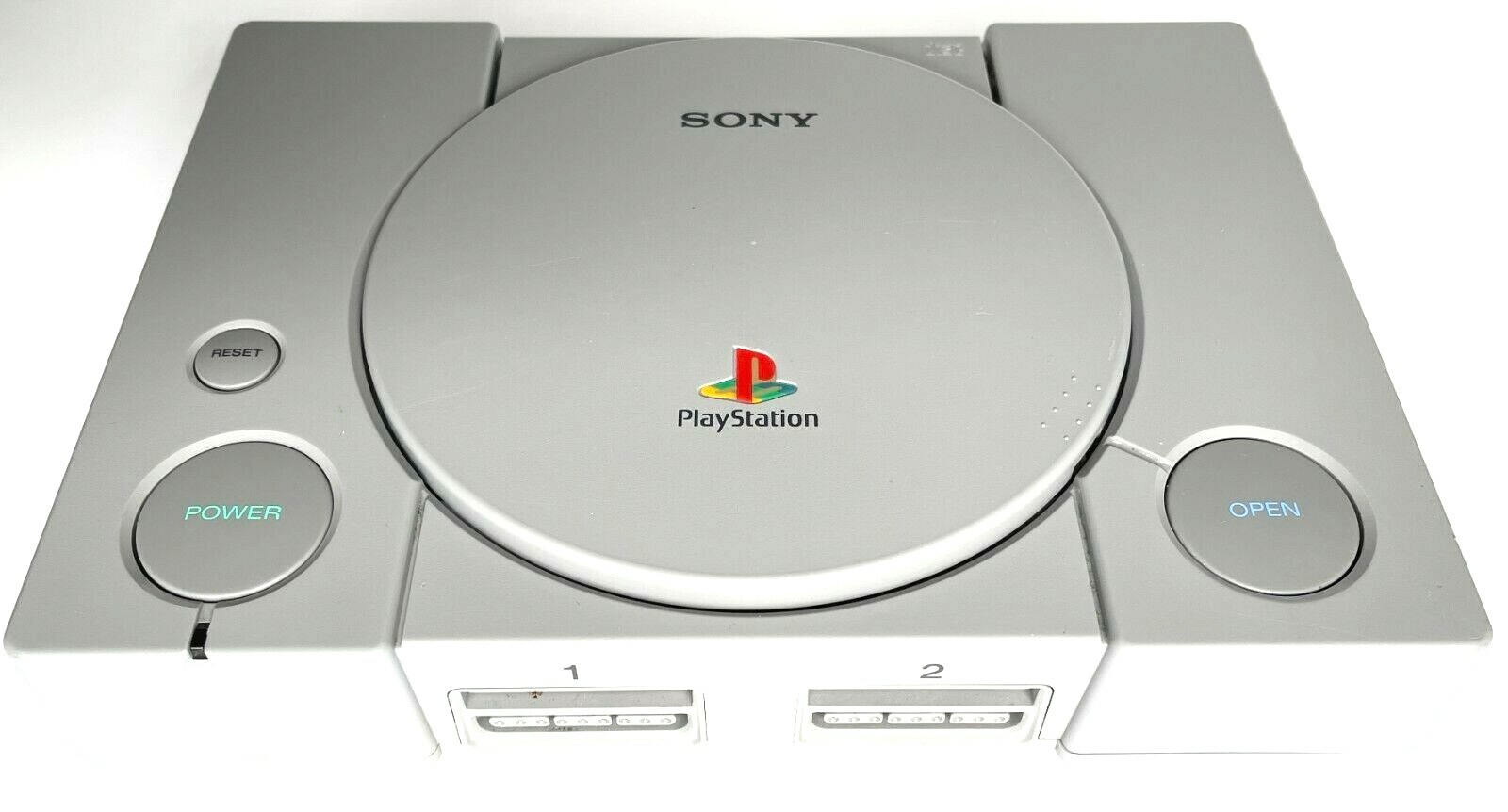 SONY PLAYSTATION 1 CONSOLE SCPH-7501 WITH PS1 CONTROLLER, MEMORY CARD AND GAME