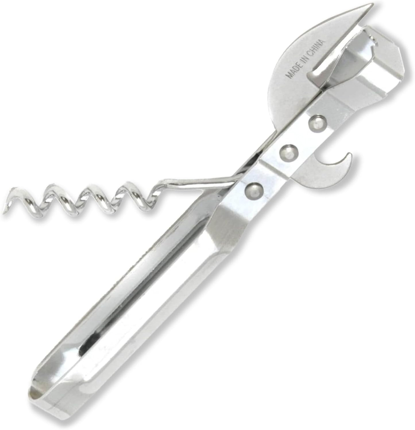 Select 3-In-1 Can Opener, 6 Inches in Length, Stainless Steel