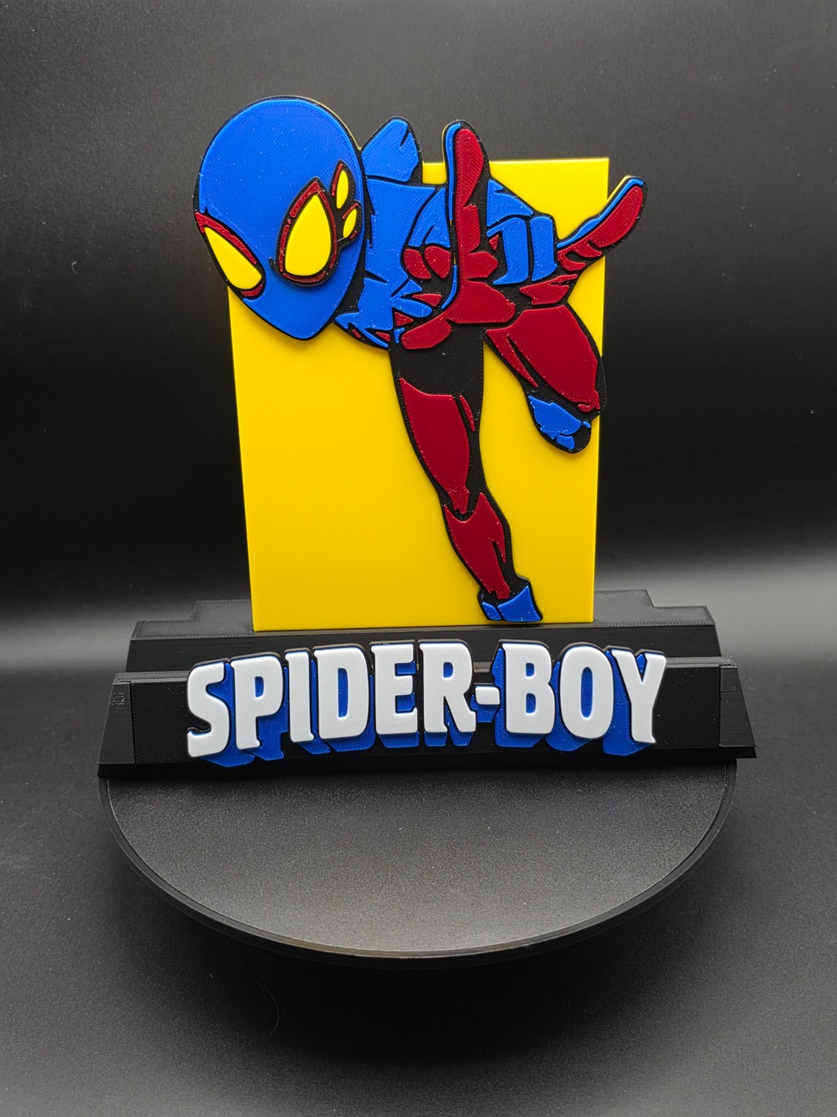 Spidey-Boy Comic Book Display Stand for Graded CGC, CBCS, and Non-Graded Comics
