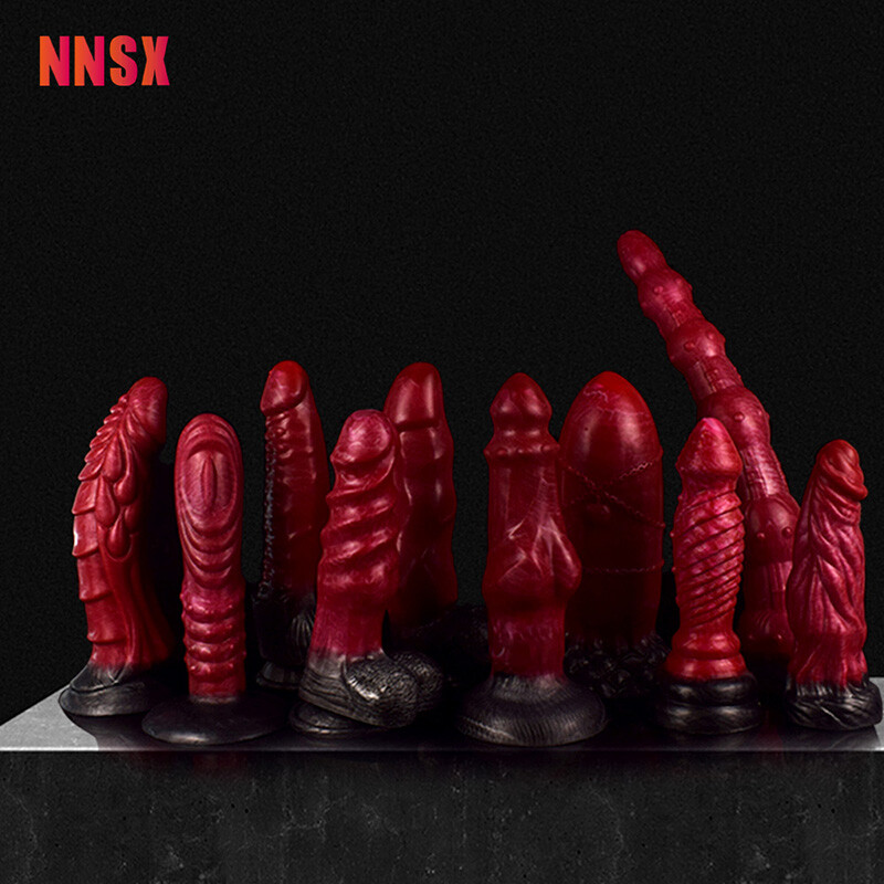 NNSX Fake Penis Long Dildo Adult Toys Couple Flirting Vaginal Masturbator Toys