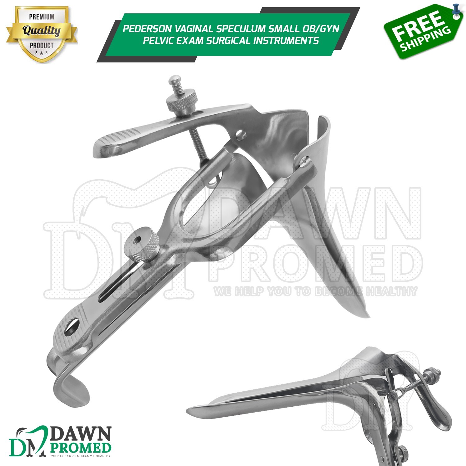 Pederson Vaginal Speculum Small OB/GYN Pelvic Examination Surgical Inst German G