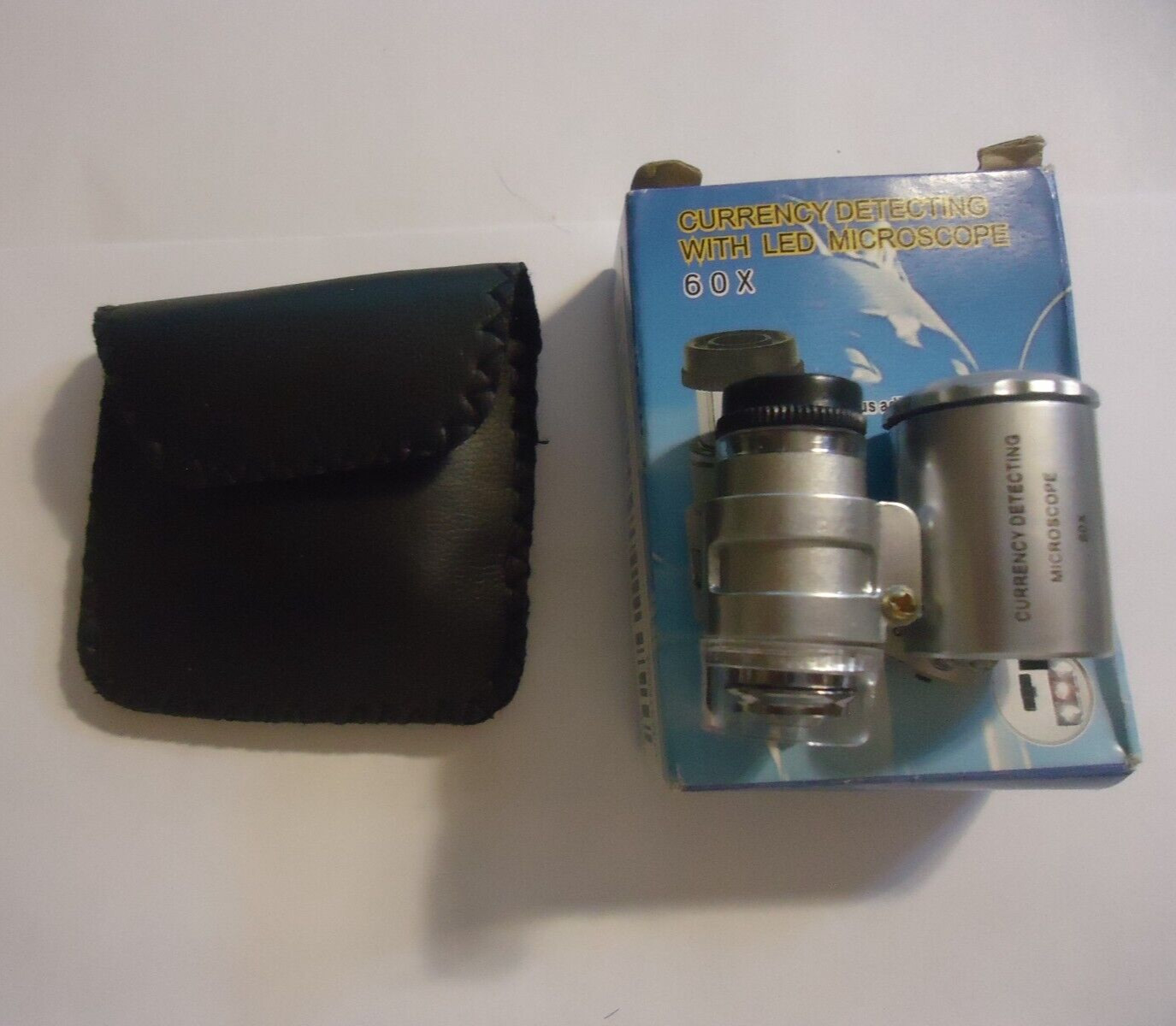 1- 60x microscope blue light white light with cases#1
