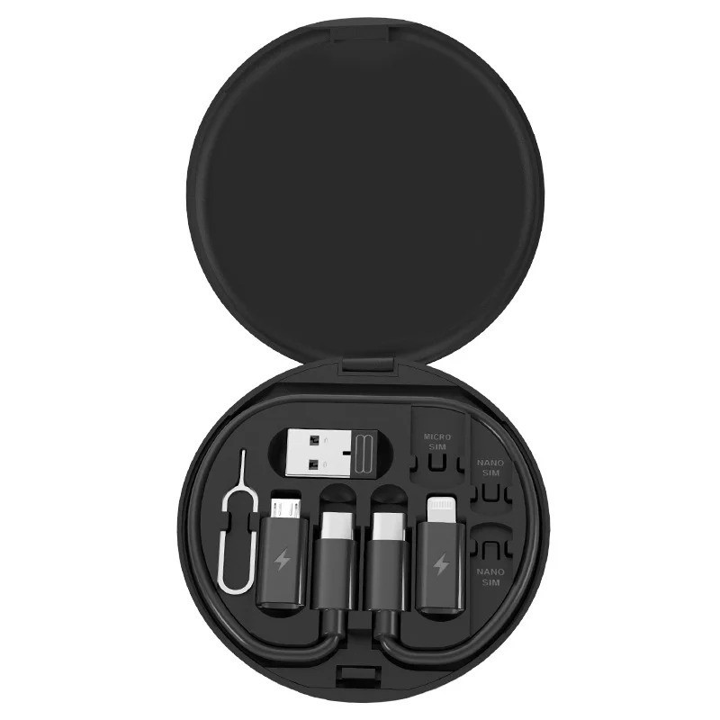 Multi USB Type-C Charging Cable Kit 60W Adapter Set USB-C to Micro USB