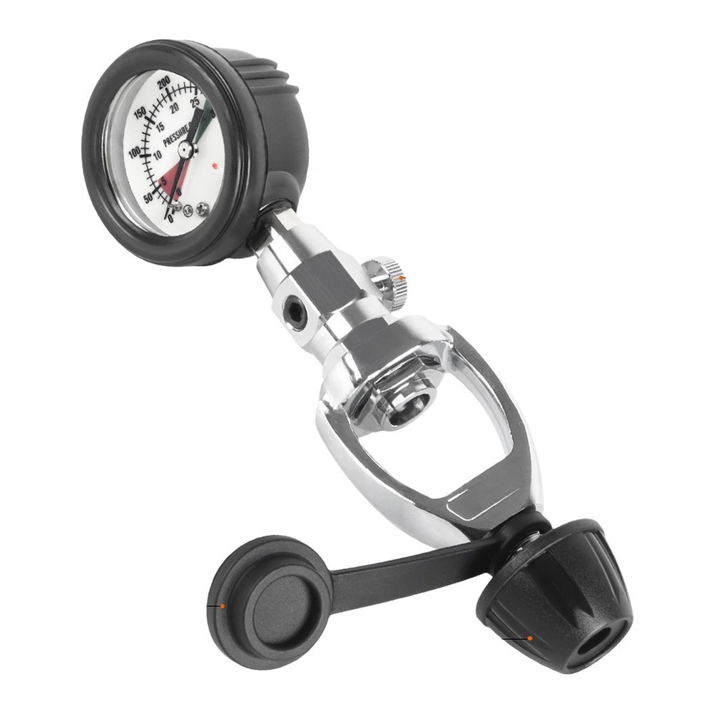 Brass Material 300Bar Gauge Accurate Pressure Measurement Clear Measuring Scale