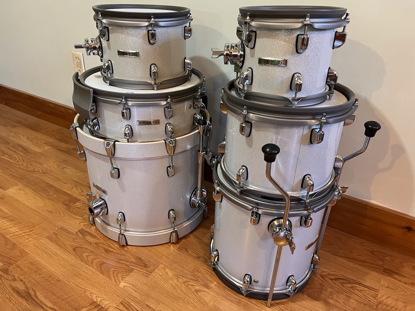 EFNOTE 5 Expanded 6-Piece Birch Shell Pack w/ 14” Snare & Extra Toms