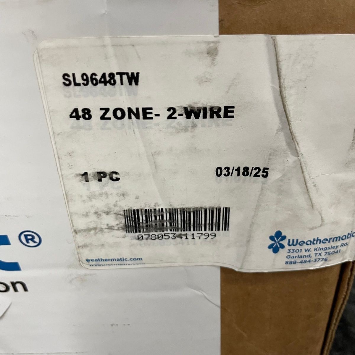 WEATHERMATIC Smartline Irrigation Controller SL9600TW Controller 96 Zone 2 Wire