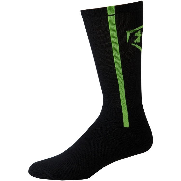UNDER ARMOUR UA CREW BASEBALL SOCKS STYLE U414-BLACK SIZE L (9-12.5)