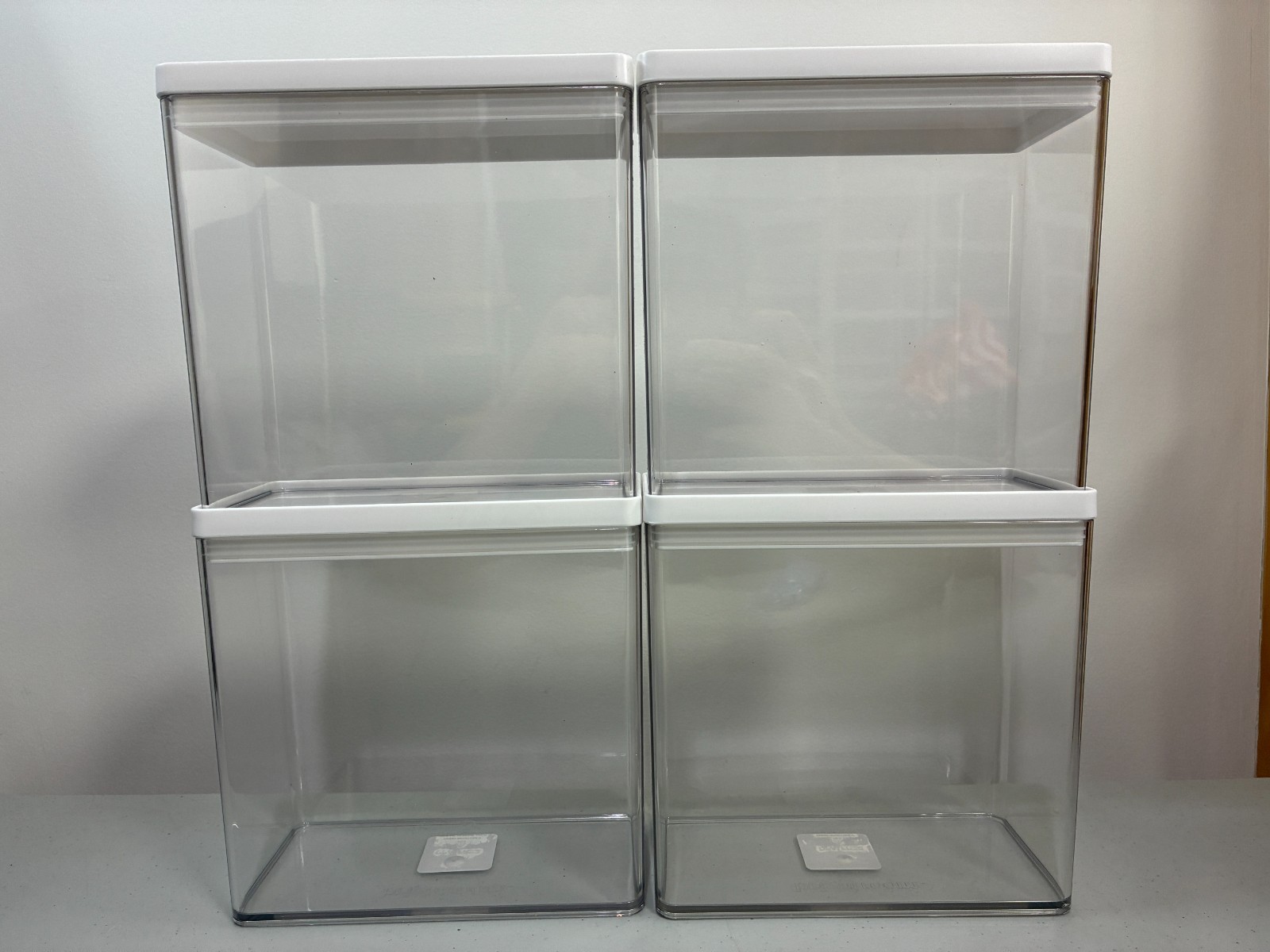 4x Brightroom Target Pokemon ETB Display Case Stackable Storage Box 8x4x8