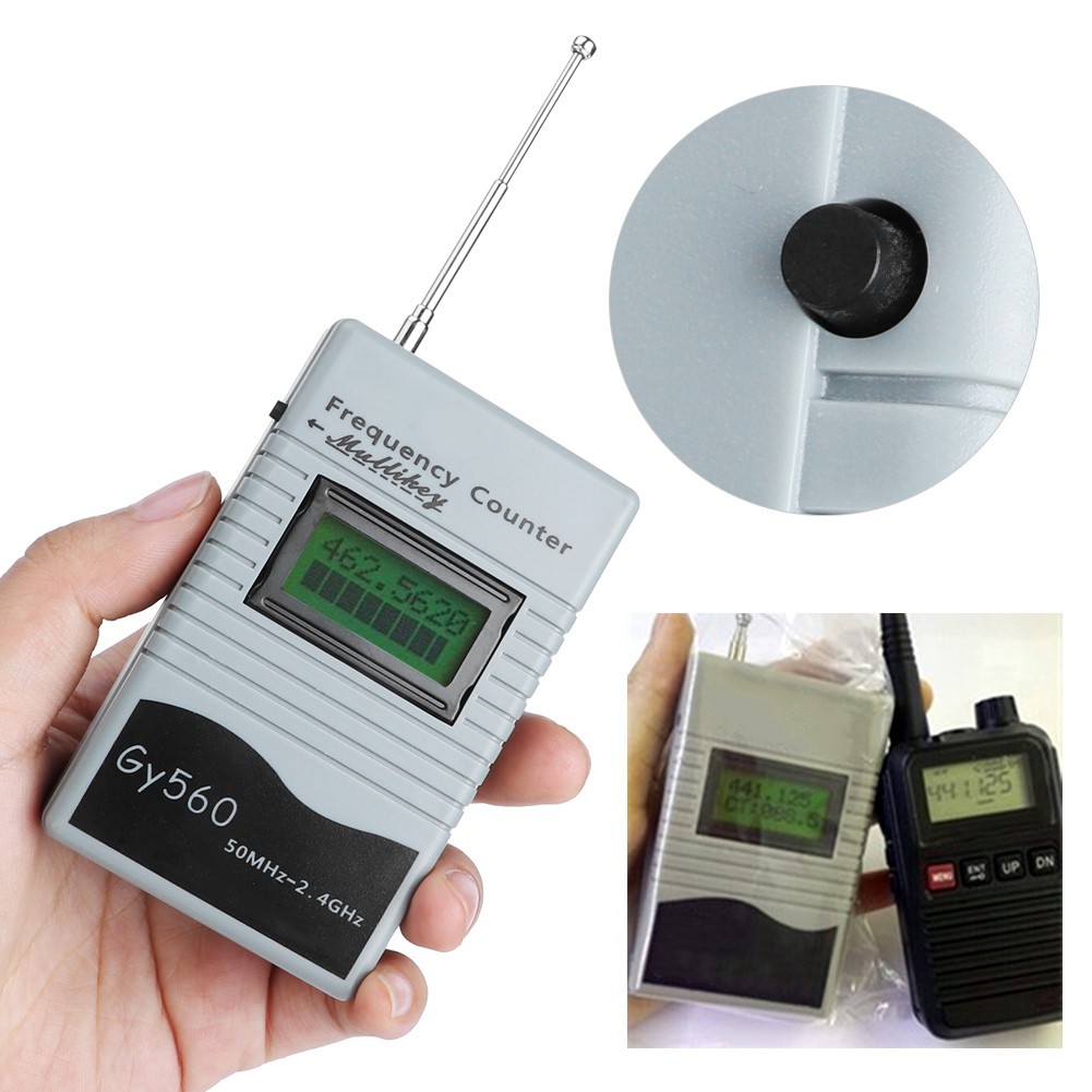 GY560 50Mhz to 2.4Ghz Portable Frequency Counter Two-Way Radio Frequency Measure
