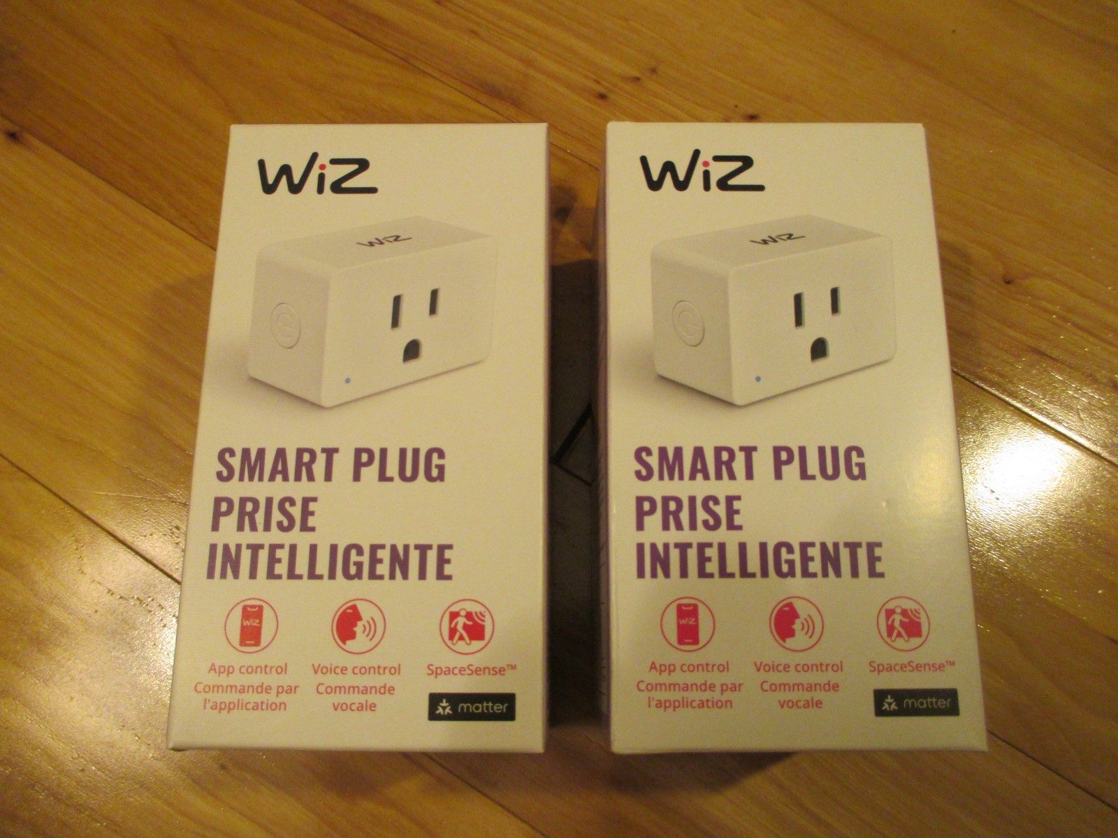 WiZ Smart Plug Wi-Fi Bluetooth Type-B (Qty 2)