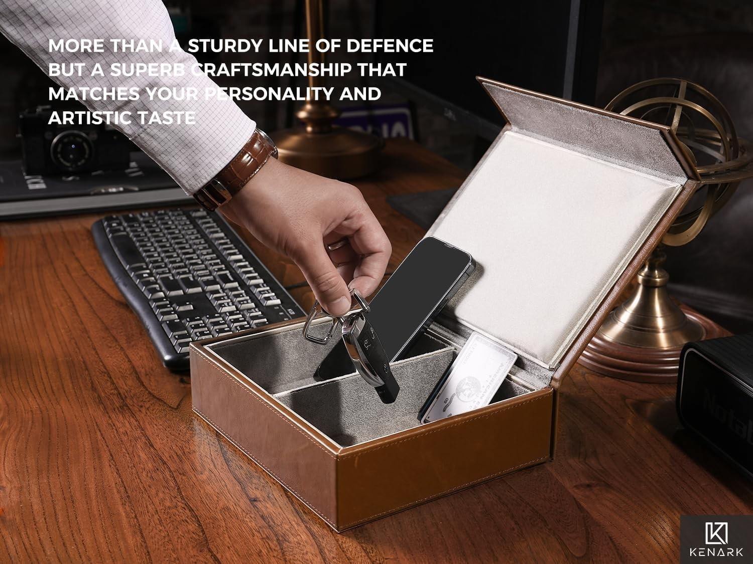 Faraday Box for Key Fobs | Signal Shielding Storage Solution