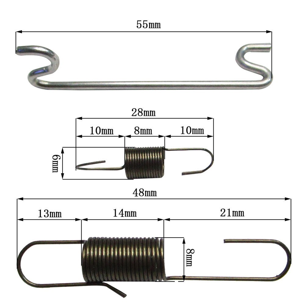 Throttle Governor Link Rod and Speed Control Spring for Efficient