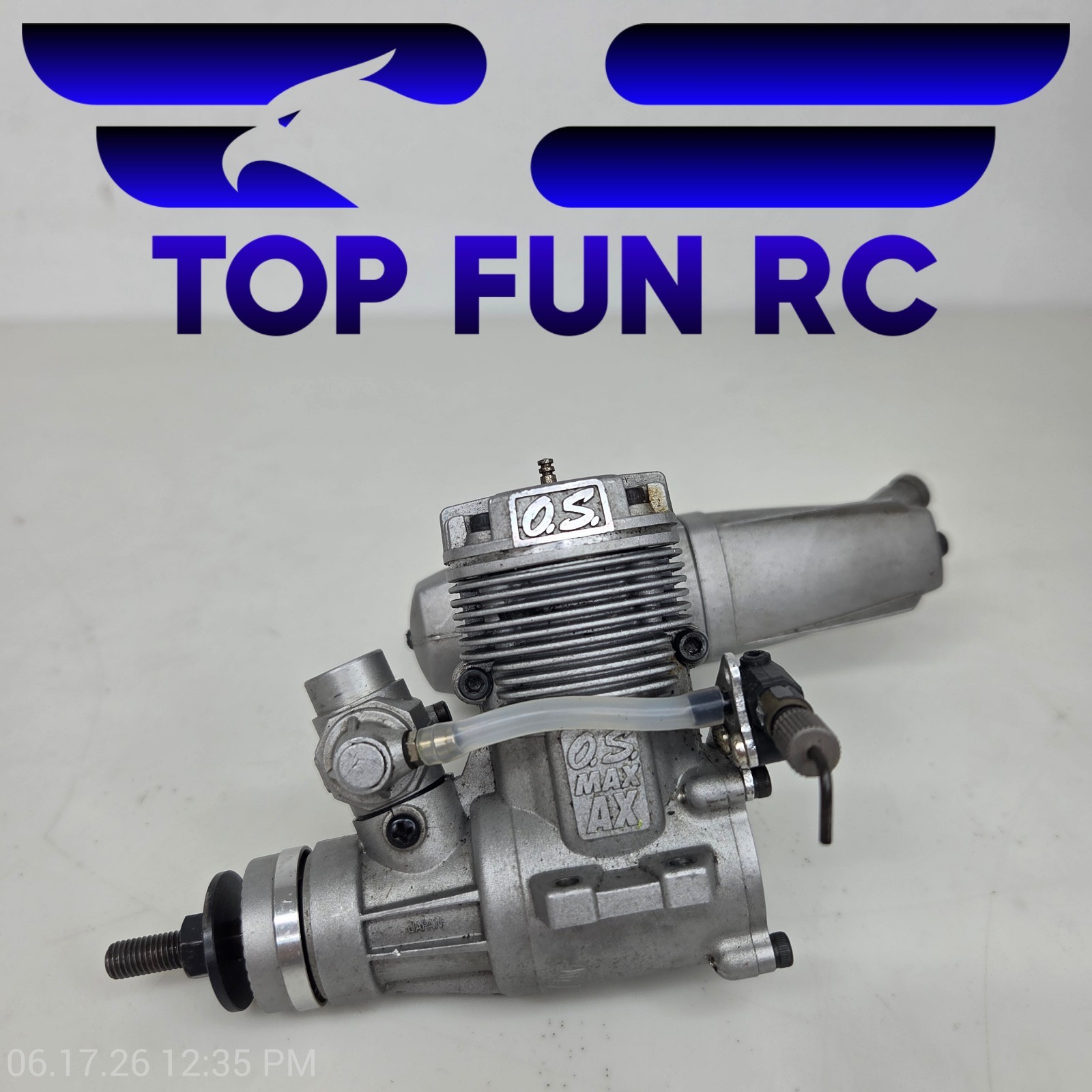 O.S Max AX 46 2 Stroke Nitro Rc Airplane Engine