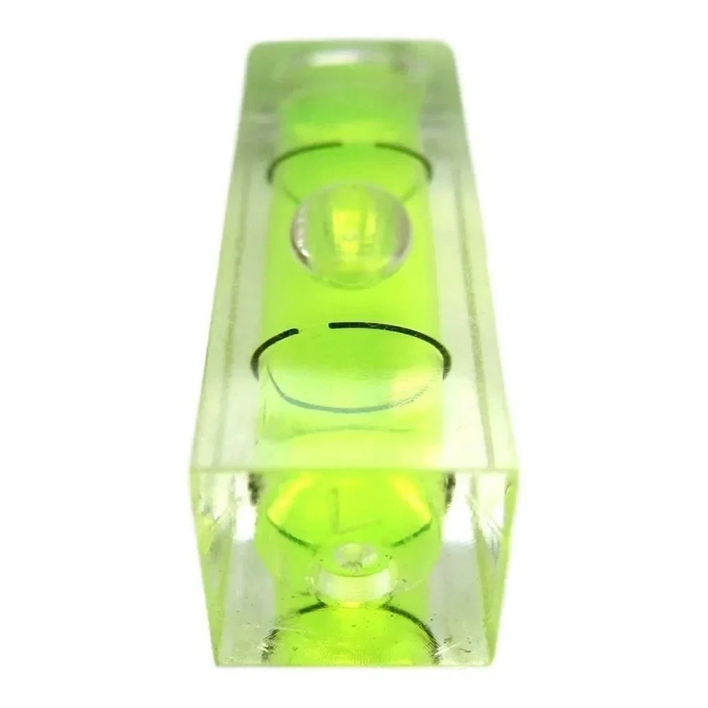 5Pcs Mini Spirit Square Bubble Level Protractor Precision Level Cylinder Leve