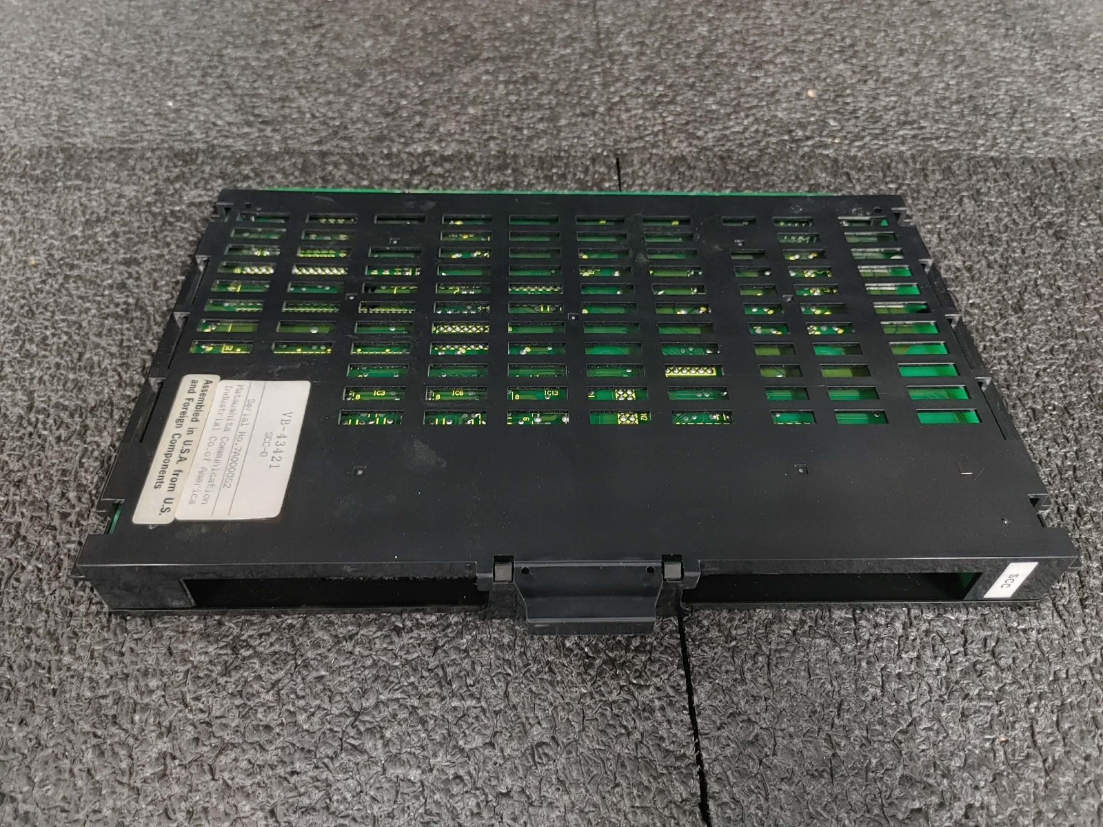 Panasonic Matsushita VB-43421 Service circuit card SCC-B