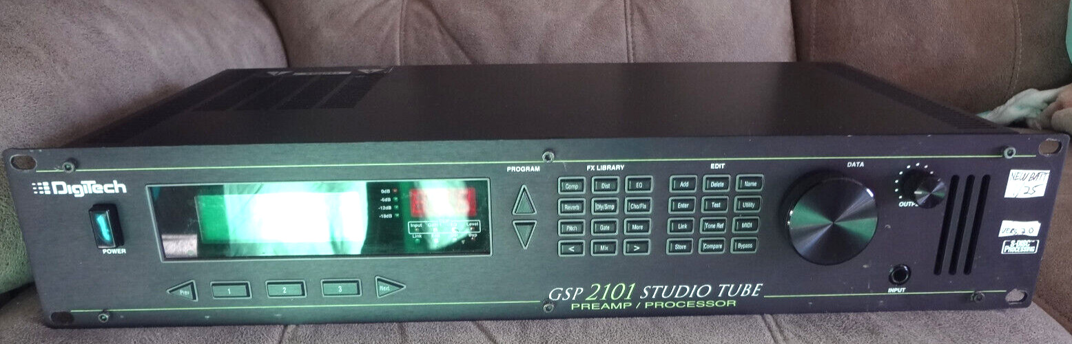 Digitech GSP-2101 Studio Tube Preamp/Multi Effects Guitar Processor