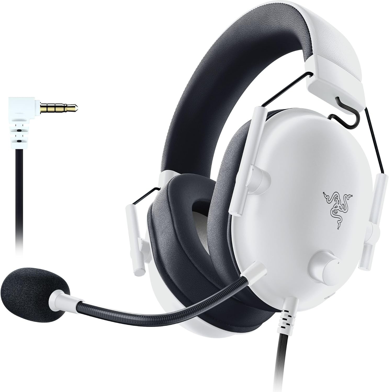 Razer BlackShark V2X White Edition Over-Ear Wired Headset