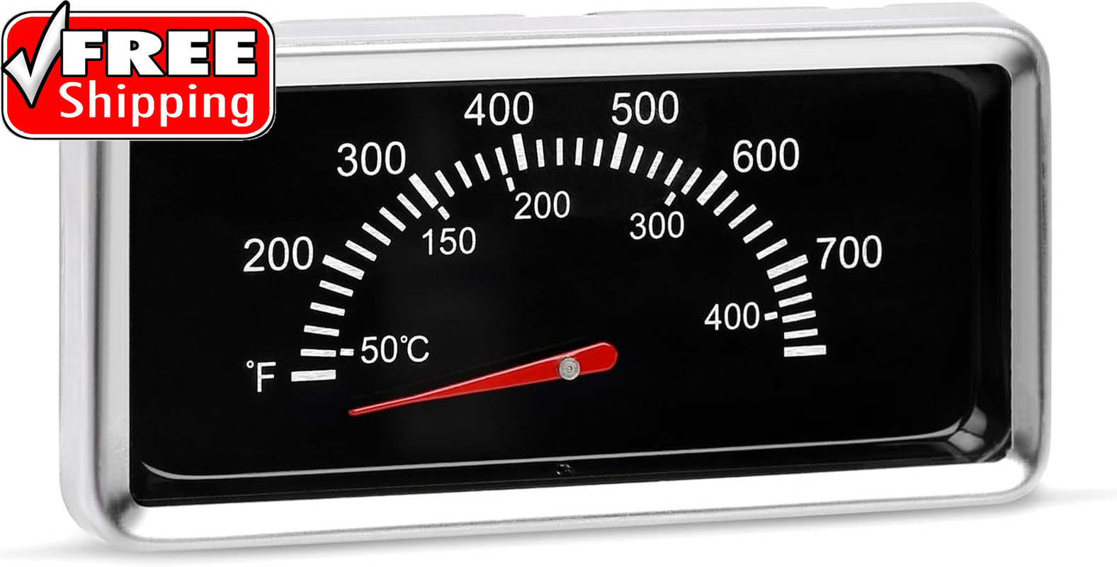 3.6" Accurate Temperature Gauge for Nexgrill 720-0830A 720-0896 720-0864R, Kenmo