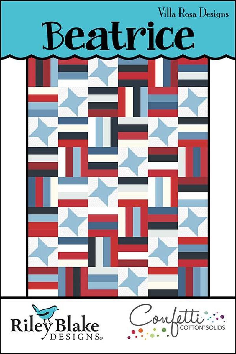 Villa Rosa Designs - Beatrice Quilt Pattern
