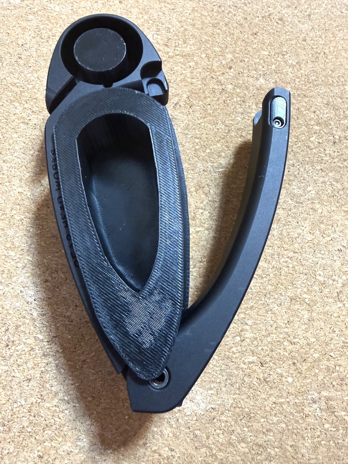 GearHead Tailhook Mod 1 COMPACT Soft Rubber Recoil Pad/Plug HoneyComb Texture
