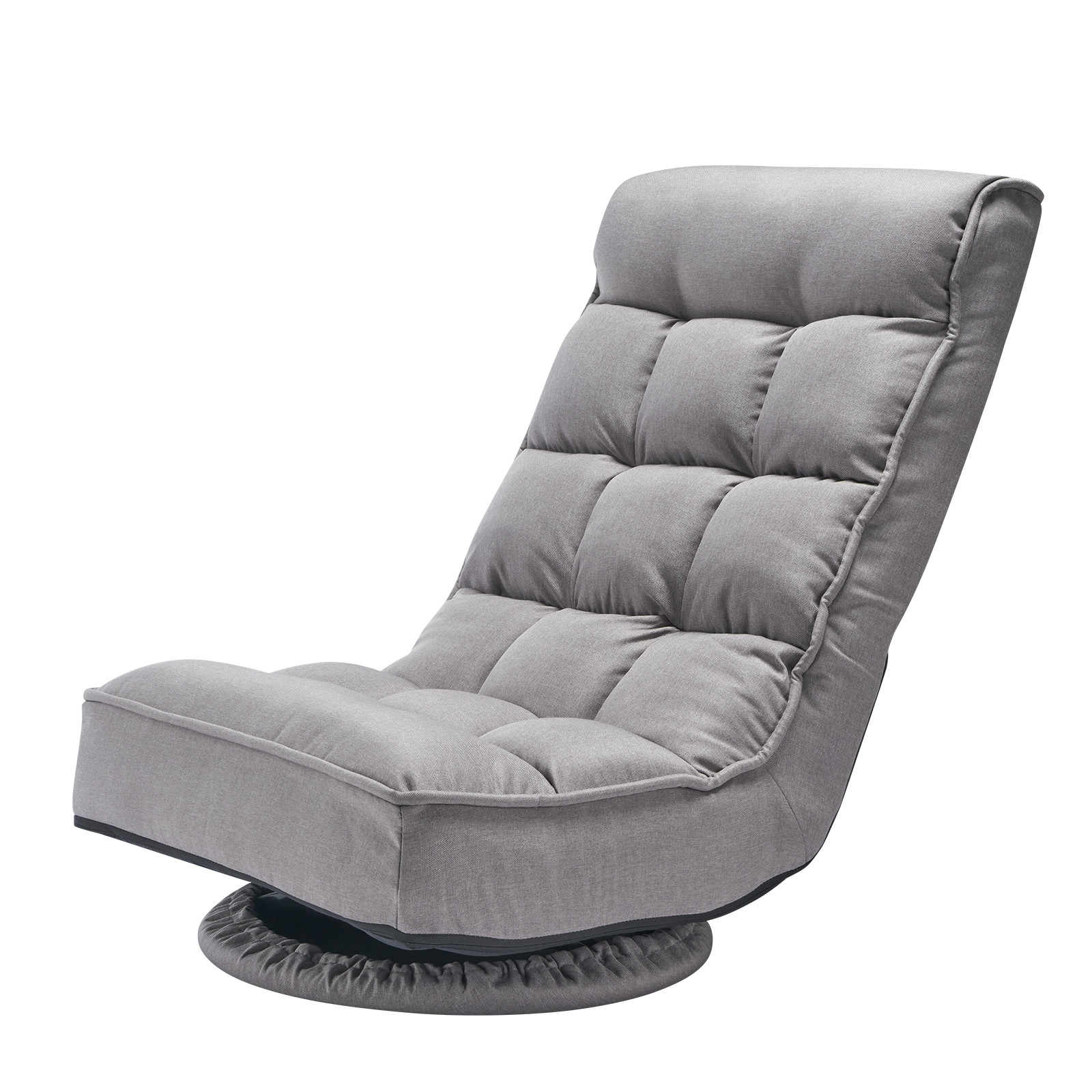 360° Swivel Floor Gaming Chair with 4 Adjustable Position Folding Floor Chair