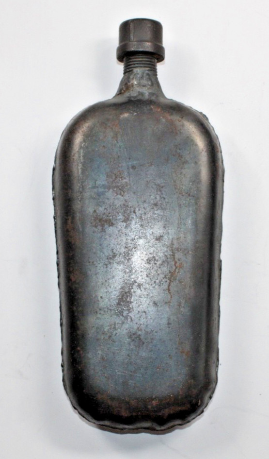 Homestake Gold Mine Weldiing Shop Handcrafted Oil Flask for Rock Drills