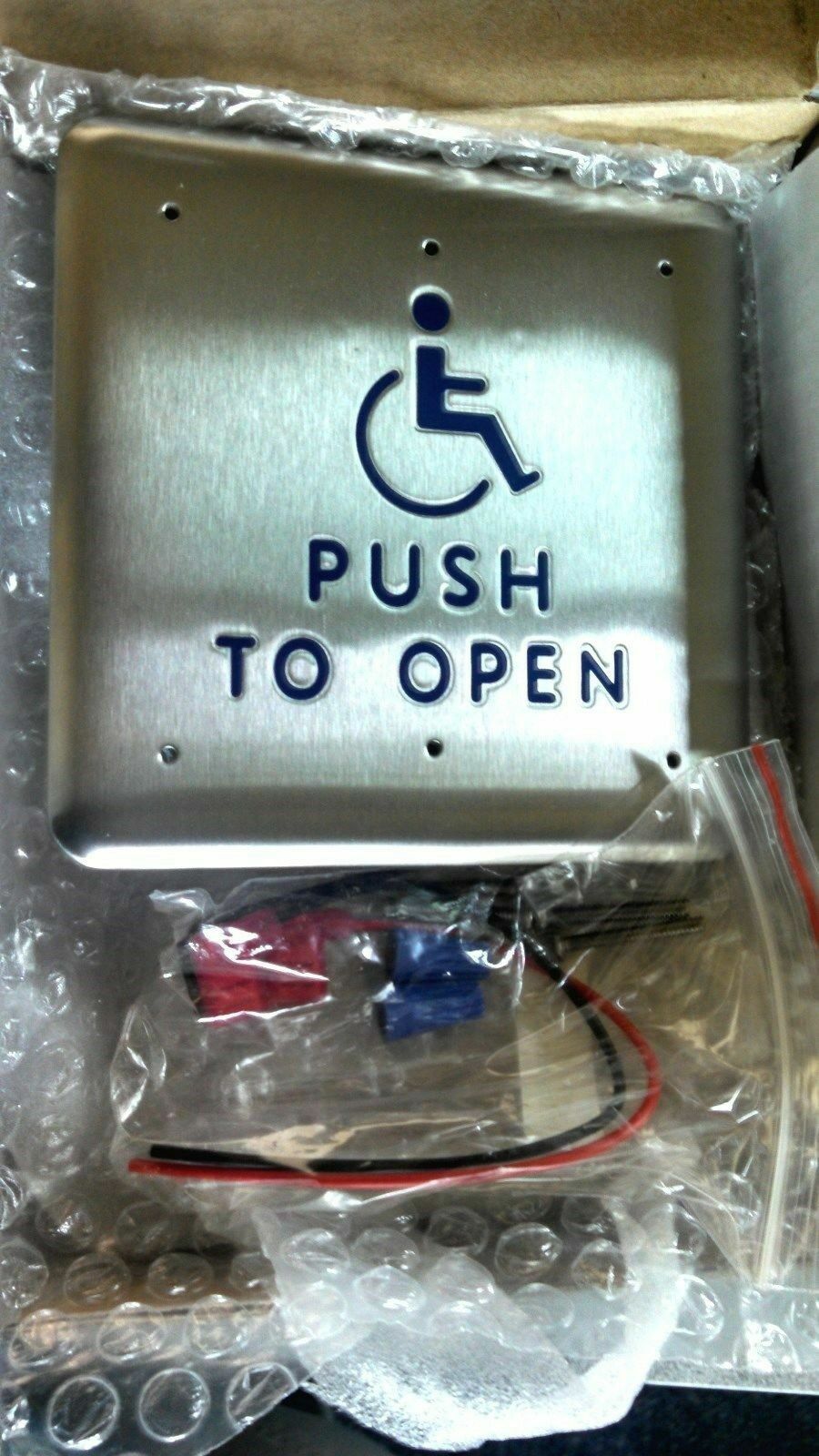 LOCKSMITH LCN 8310-853T Push Plate Actuator,  SQUARE 4.75" SYSTEMS INTERGRATOR