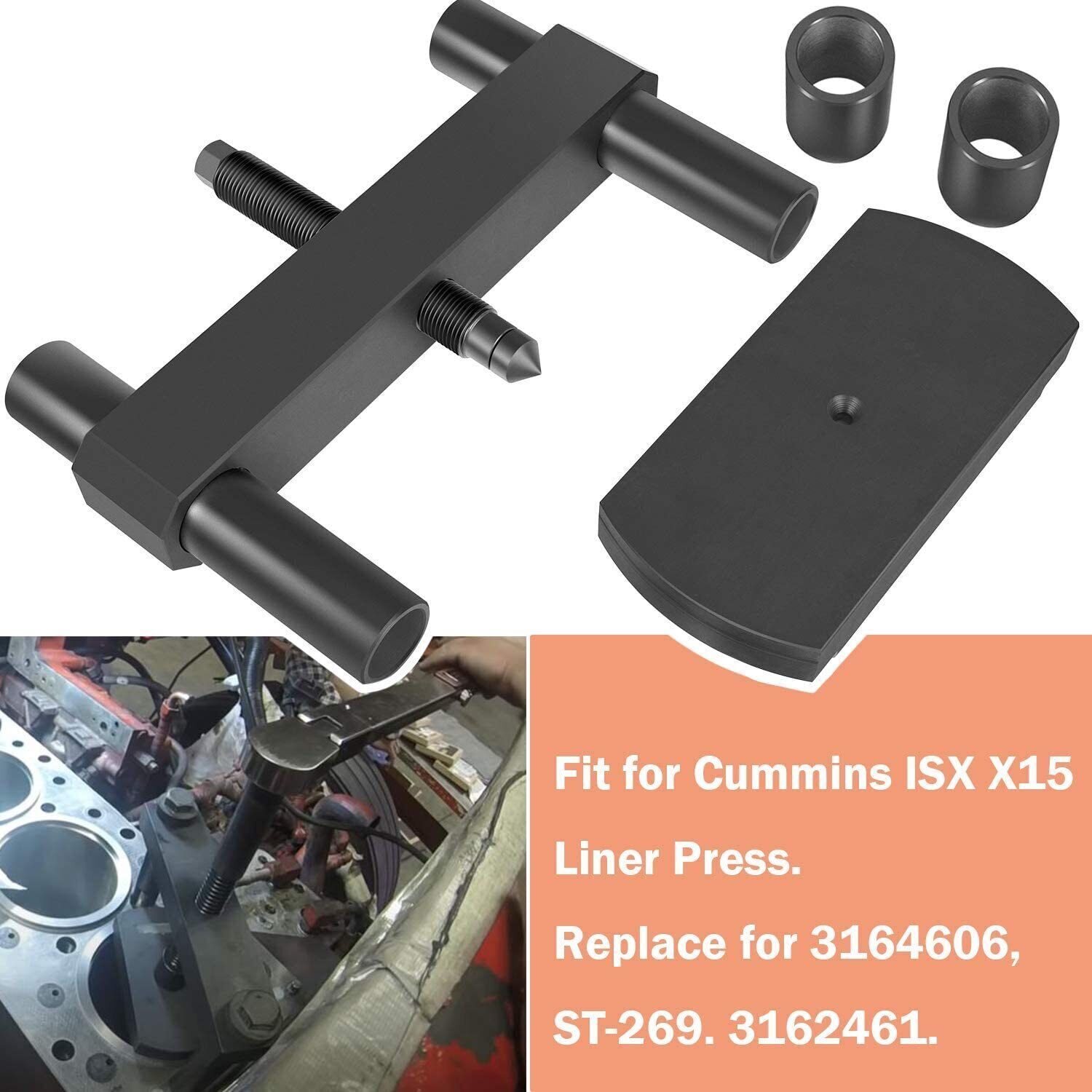 3164606 Cylinder Liner Press Installer Puller Assembly Tool For Cummins ISX, X15