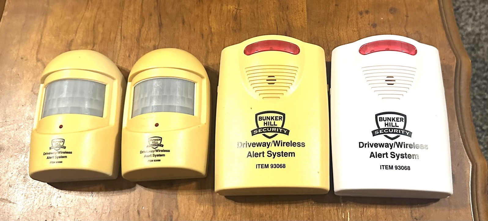 Bunker Hill Security Wireless Driveway Alert System item 93068 4 units Nottested