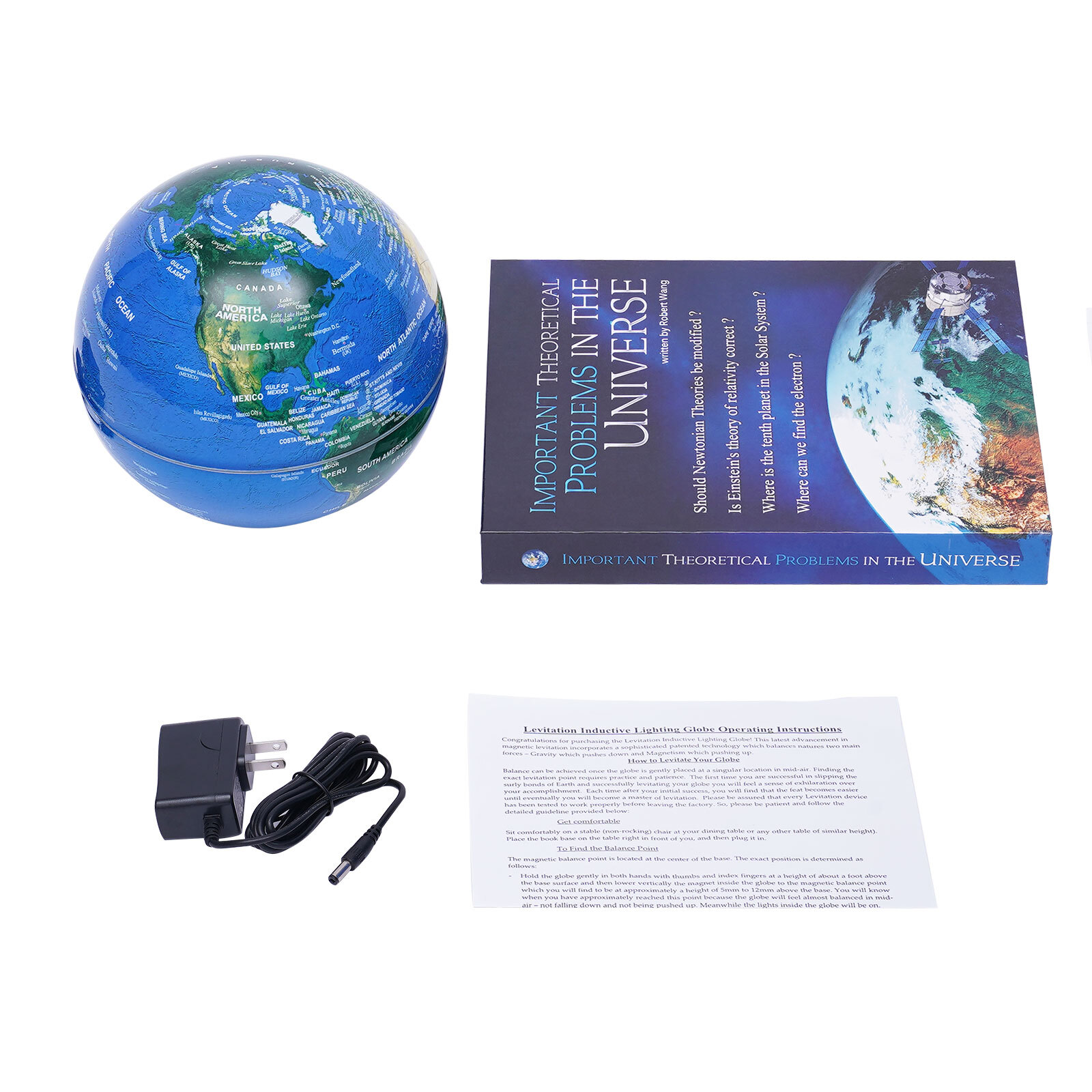 Magnetic Levitating Globe LED RGB Levitation Floating Geographic Globe Deco Gift