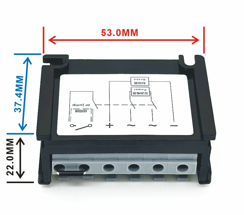 XCZL3 INPUT AC380V OUTPUT DC170V half wave brake rectifier module